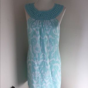 Vineyard Vines linen sleeveless dress